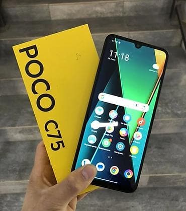 redmi note 10s: Poco C75, Б/у, 256 ГБ, цвет - Черный — 3