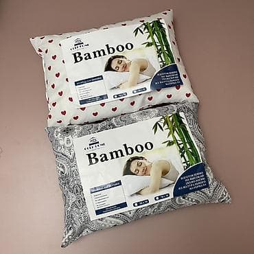 Подушки Bamboo от GoldHome - Наполнитель: бамбуковое волокно (указано