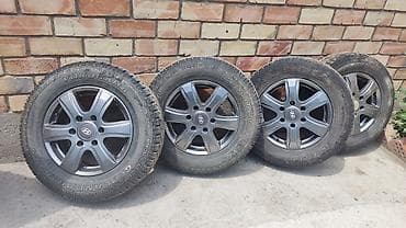 Колеса в сборе 215 / 70 / R 16, Лето, Комплект, Внедорожные (АТ/МТ), Литые, отверстий - 6