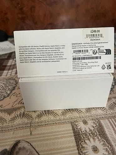 микрофон с колонкой: Apple AirPods Pro (2‑го поколения) с зарядным кейсом MagSafe Оргинал — 4