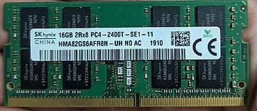 Оперативная память (RAM) для ПК, Б/у, Hynix, 16 ГБ, DDR4, 2400 МГц