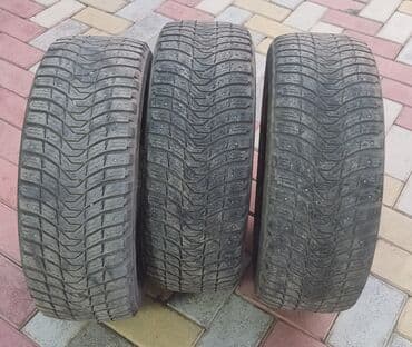 купить шины в бишкеке бу: Шины 205 / 55 / R 16, Зимняя шипованная, Б/у, Комплект, Легковые, Россия, Michelin — 3