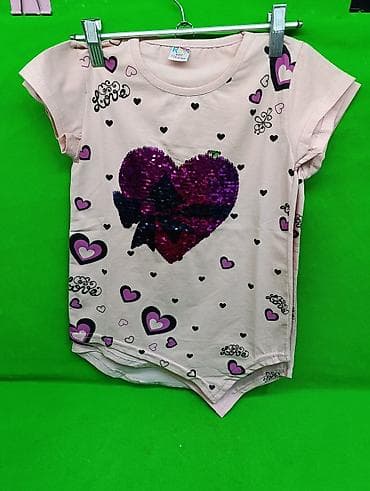 Детский мир: Футболка для девочки 6-7 лет👕 Комплектация товара: 1 из 2 футболок на — 5
