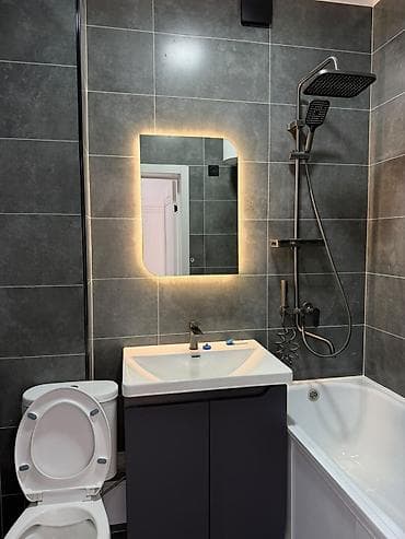 flat osh: 2 комнаты, 50 м², Золотой квадрат 4 этаж, Свежий ремонт — 5