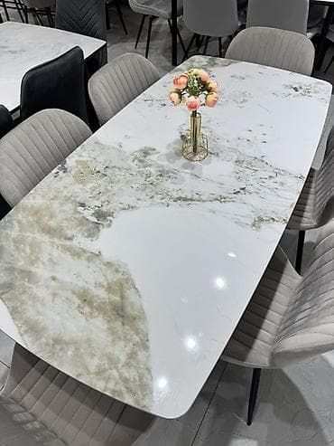 chair table: Кухонный стол и стул, цвет - Серый — 4