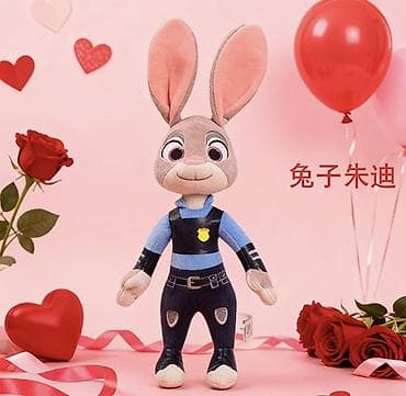 форма полицейского: Мягкая игрушка «Кролик-полицейский» (анимационный персонаж) Зверополис — 1