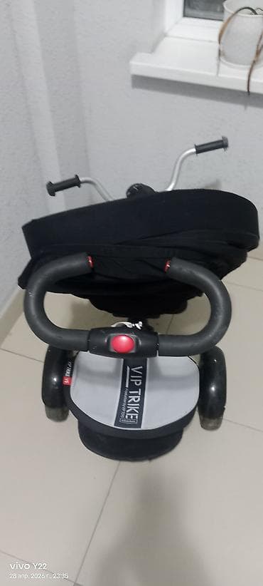 Велосипеддер: Детский трёхколёсный велосипед-коляска VIP Trike V5 - Формат 2-в-1 — 1