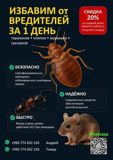 дезинфекция дома от клопов ош: Дезинфекция, дезинсекция, | Мыши и крысы, Клопы, Тараканы, | Подвал, погреб, Офисы, Квартиры — 5