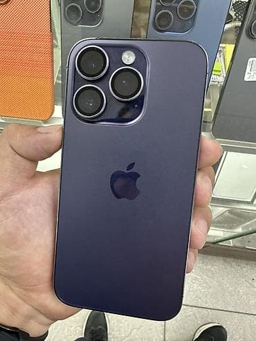 note 7 pro: IPhone 14 Pro, Новый, 256 ГБ, Deep Purple, Чехол, 86 % — 6