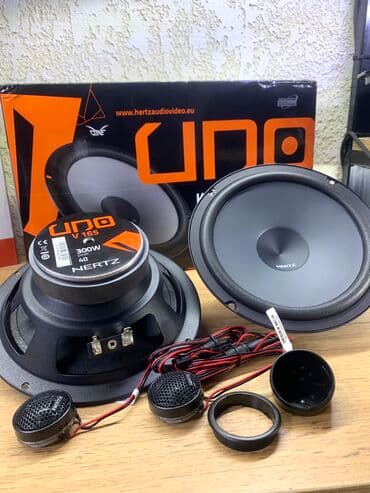 Компонентная АС Hertz Uno K 165 Kit представлена двумя полноразмерными