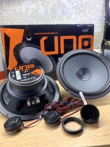 динамики пионер: Компонентная АС Hertz Uno K 165 Kit представлена двумя полноразмерными — 1