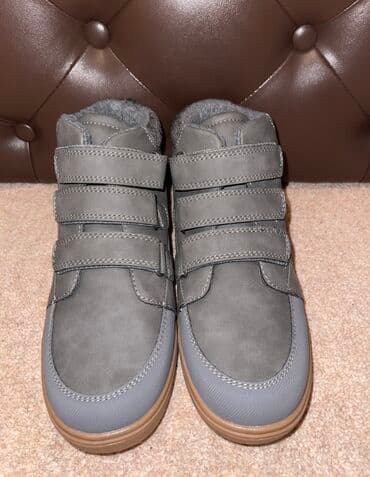 размер 28: Next серые и черно розовые ботинки Новые. Серые Размеры — 4