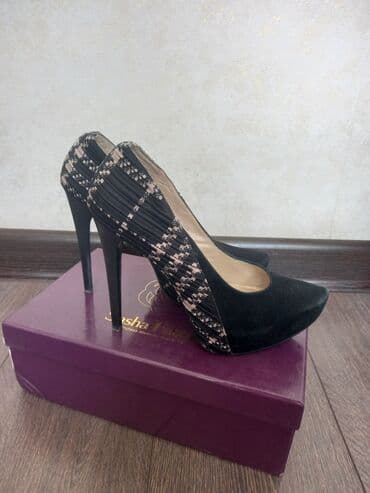 туфли беж цвет: 38 размер, Basconi, натуральная замша, состояние отличное, 800с — 1