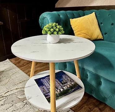 кухыный столы: Журнальный столик для дома и офиса ✨✨подходящий для любого интерьера🌿🌱 — 2