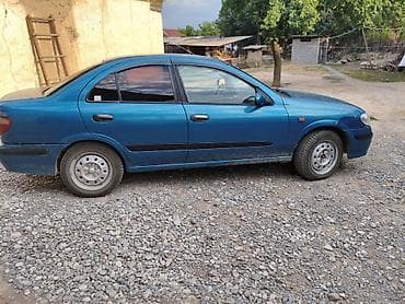 Унаа сатуу: Nissan Almera: 2001 г., 1.5 л, Кол менен иштөөчү, Бензин, Седан — 4