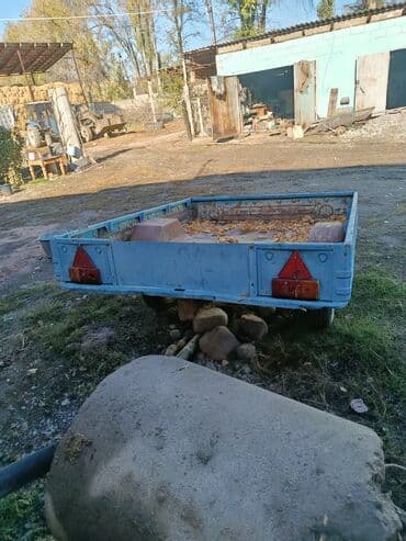 трейлер дом на колесах: Прицеп сатылат состояние жакшы резина жаны свет иштейт документ жок — 1