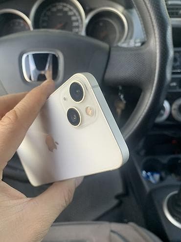 samsung galaxy 21: IPhone 13 mini, Б/у, 256 ГБ, Белый, Чехол, 76 % — 5