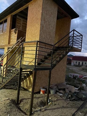 xeon e3 12: Металлическая лестница Наружные, Бесплатный замер, Форма лестницы: Много-маршевая — 7