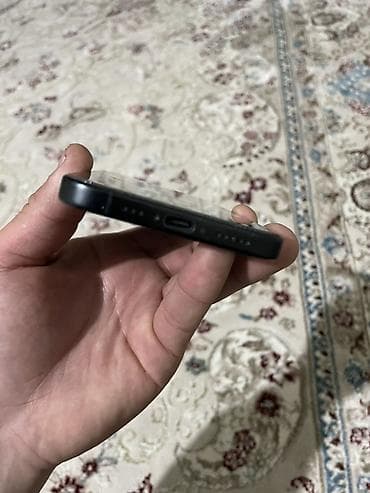 note 20 ultra: IPhone 16, Б/у, 128 ГБ, Черный, Защитное стекло, Чехол, 91 % — 4