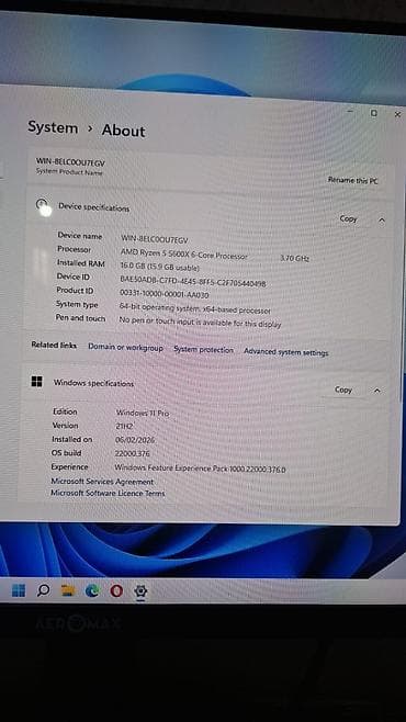 fhd: Компьютер, ядер - 6, ОЗУ 16 ГБ, Игровой, Новый, AMD Ryzen 5 — 3