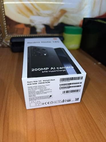 чоор фото: Redmi, Redmi Note 14 Pro, Колдонулган, 256 ГБ, түсү - Кара, 2 SIM — 7