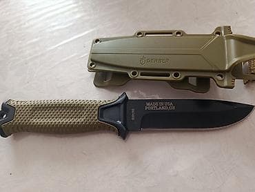 работа на охрану: Нож Gerber фиксированный, производство США (Portland, OR) — 2