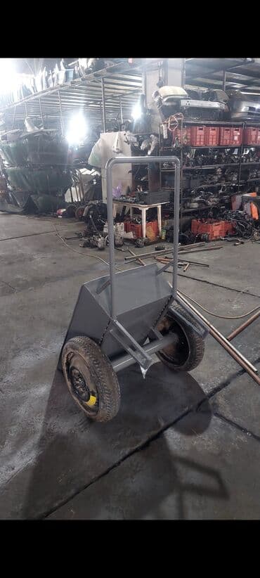 тачки садовые: Садово-строительная тачка и тележка, Стальная, Двухколесная, Новый, В розницу — 2