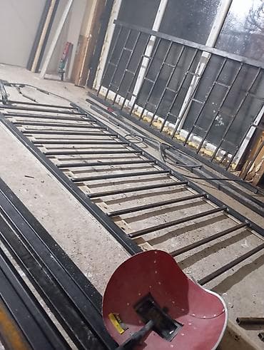 Оңдоп-түзөө жана курулуш: Темир тепкич Жеке менчик үй үчүн, Тепкичтин формасы: Көп марштуу — 5