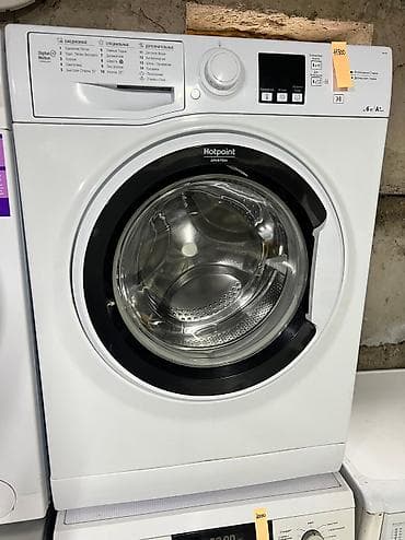 кухонный аристон: Стиральная машина Hotpoint Ariston, Б/у, Автомат, До 6 кг, Компактная — 1