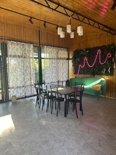 Дачный гостевой домик с баней на Панораме 2 спальные комнаты Гостиная