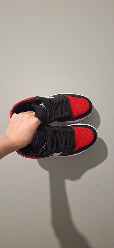 Ботинки и ботильоны: Кроссовки, 37, Jordan, Новый, цвет - Красный, Самовывоз, Платная доставка — 3