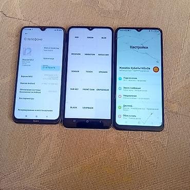 Смартфоны: комплект из 3 устройств 1) Xiaomi Redmi Note 8 - Экран с