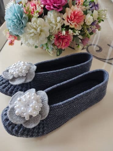 тапочки бмв: Үй тапичкелери, 39, Жаңы, түсү - Боз, Өзү алып кетүү — 4