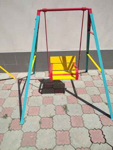 детские домики бишкек: Детские качели, Подвесные Для улицы, Металл, Новый — 4