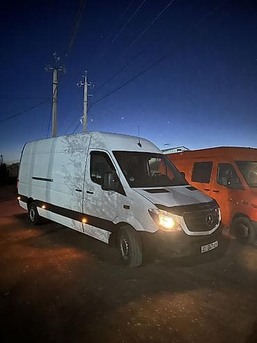 спринтер дубль кабина макси база: Легкий грузовик, Mercedes-Benz, Стандарт, 3 т, Б/у — 3