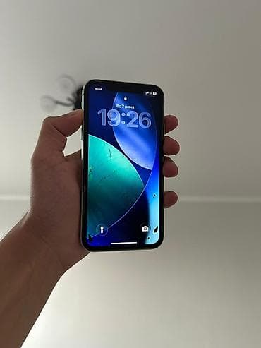 10 iphone: IPhone 11, Б/у, 128 ГБ, Голубой, 100 % — 1