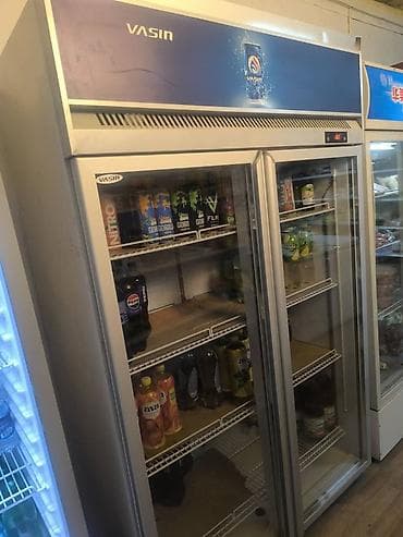 стеклянный холодильник: Для напитков, Китай, Б/у — 2