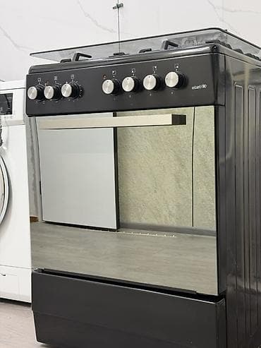 Компрессоры: Плита газо-электрическая (комбинированная) Elletto, цвет черный. - — 6