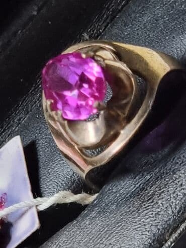 Аксессуары: СЕРЕБРЯНЫЙ ПЕРСТЕНЬ СССР 875 ПРОБА ЗВЕЗДА СЕРП И МОЛОТ И ЗАВОД — 7