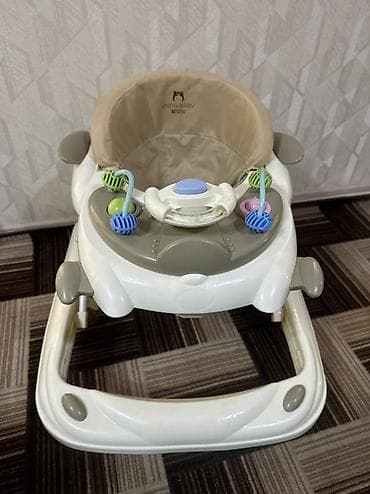 Детский мир: Детские ходунки Ming Baby - Удобное мягкое сиденье с высокой спинкой — 1