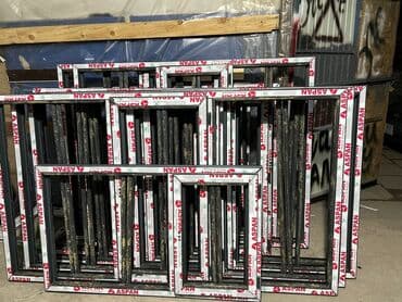 пластиковые окна на балкон: Пластиковое окно на заказ, Тип окна: Фасадные, Форточка, Витражные, Бесплатная установка, Без рассрочки — 15