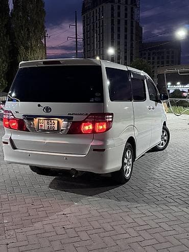 Унаа сатуу: Toyota Alphard: 2007 г., 3 л, Автомат, Бензин, Вэн/Минивэн — 3