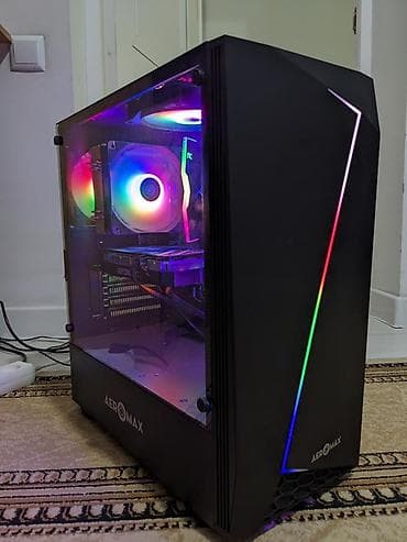 кронштейн для двух мониторов: Компьютер, ОЗУ 16 ГБ, Игровой, Б/у, Intel Core i3, NVIDIA GeForce RTX 3050, HDD — 1