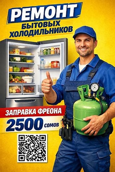 Работаю с современными холодильниками, включая: • No Frost •