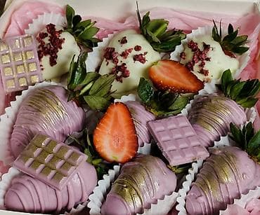 куплю крышки от колы: Клубника в шоколаде — подарочные наборы - Крупная свежая клубника — 3