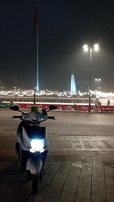 моторолер скутер: ОБМЕН ЕСТЬ! Скутер TAITURU (надпись на облицовке), городской класс — 10