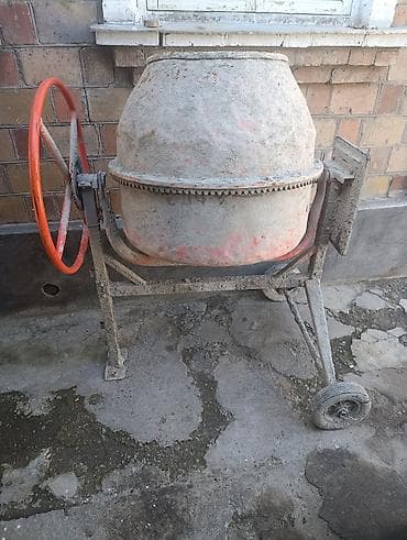 миксер для раствора: Бетономешалка Гравитационная, Средняя (150 - 300 л), Б/у — 3