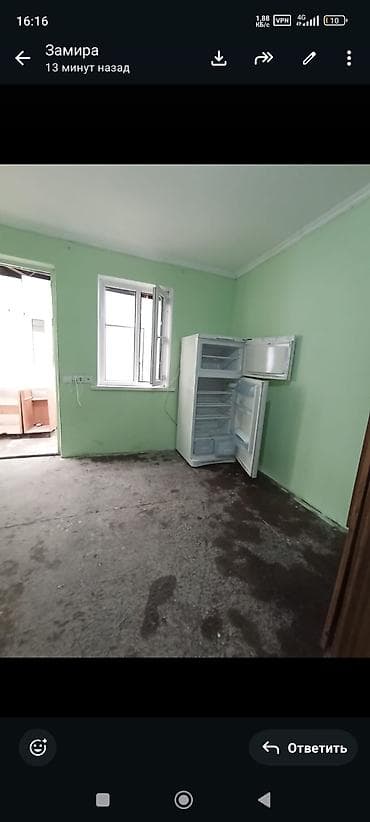 3х комнатные продаю: Квартира берилет, еки бөлмө, суусу душу ичинде бар, адрес көлмө — 1