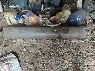 алимин бочка: Газовый баллон высокого давления (стальной) Описание: - Материал — 4