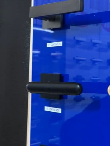 ручки на кухонную мебель: Эшиктин туткасы, Ички эшиктер үчүн, Метал, Орнотуусуз — 1